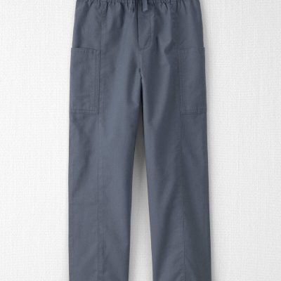 Boys Relaxed Linen Pants Made with Organic Cotton