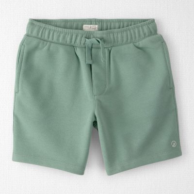 Boys Knit Shorts Made with Organic Cotton