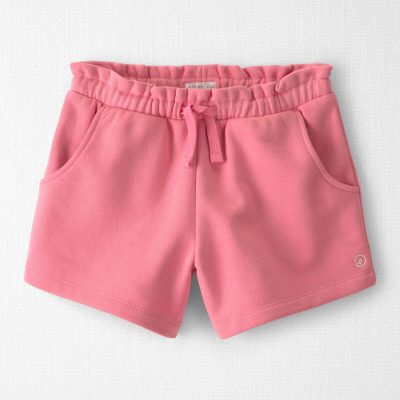 Girls French Terry Shorts Made with Organic Cotton