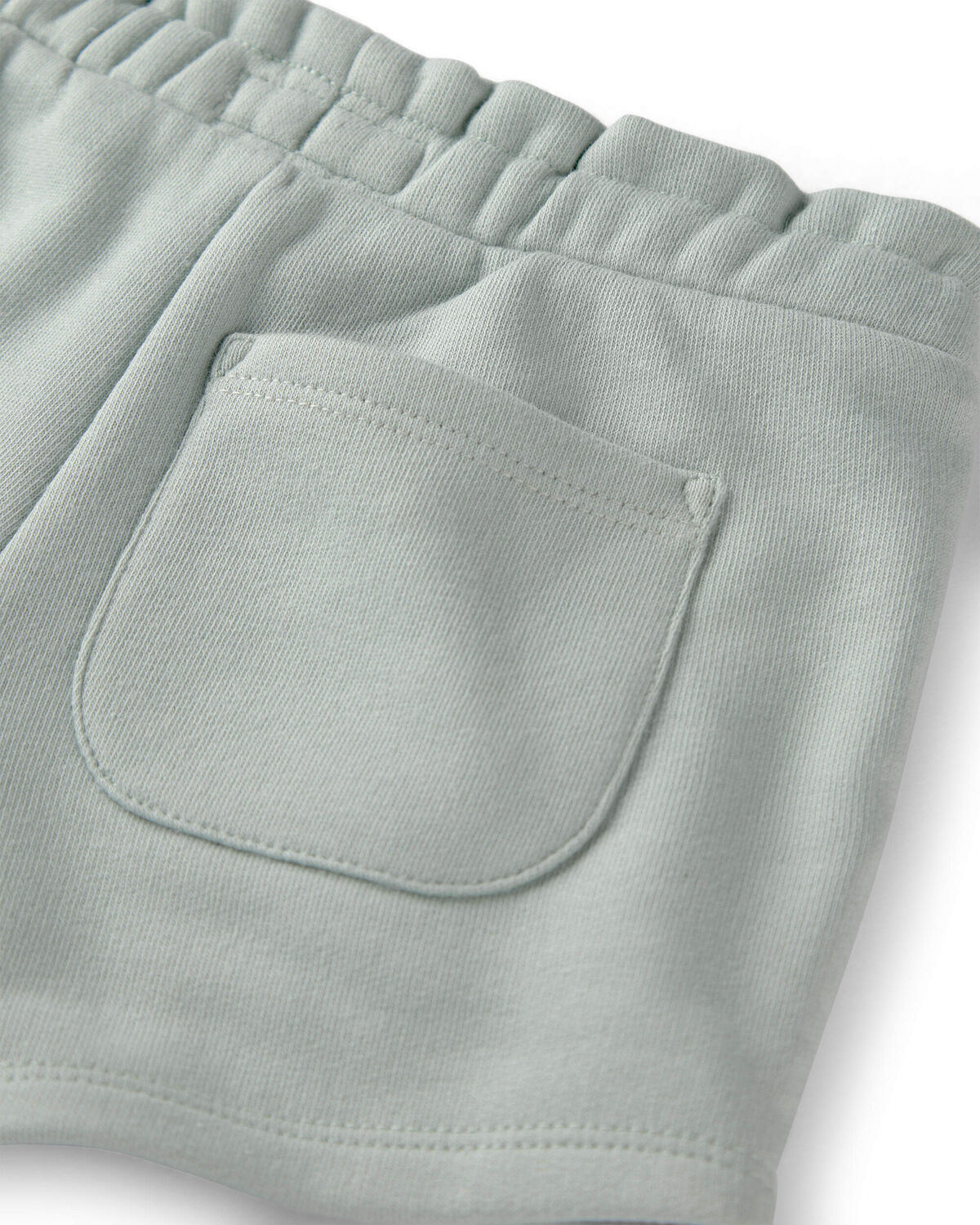 Girls French Terry Shorts Made with Organic Cotton - Image 2