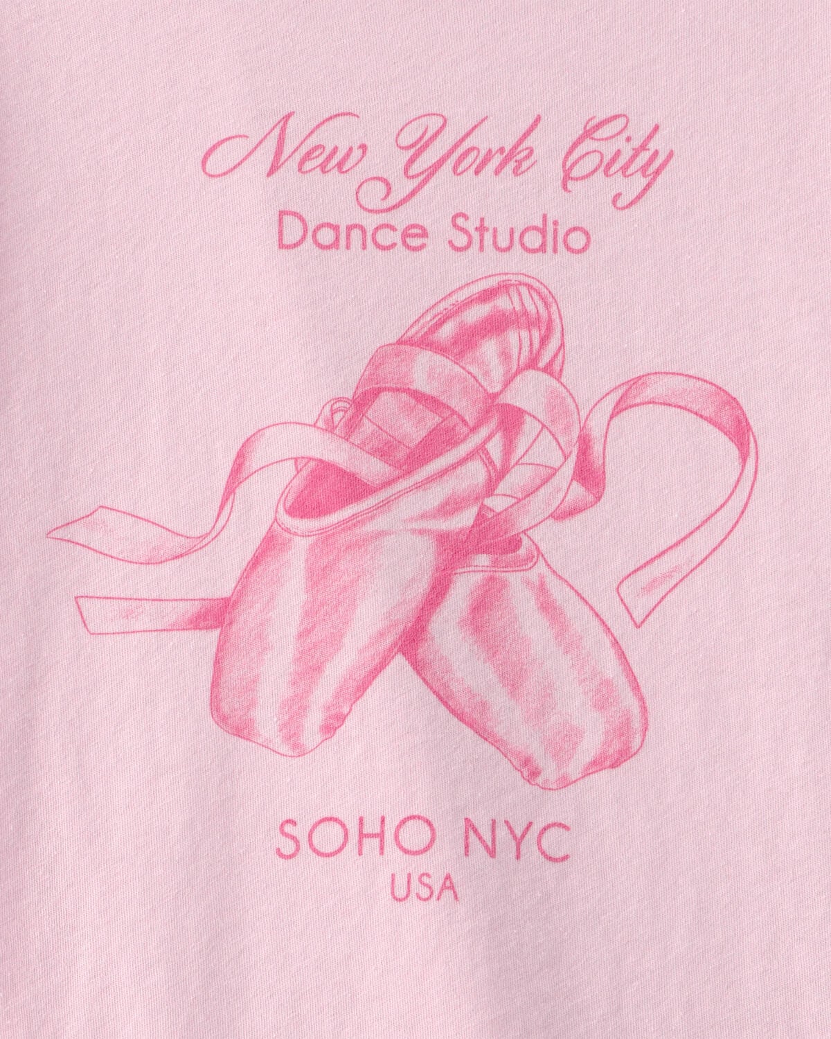 Girls Ballet Graphic Tee - Pink - Image 2