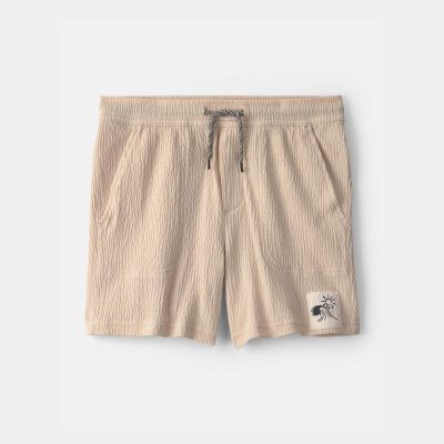 Boys Beach Pocket Shorts - Khaki