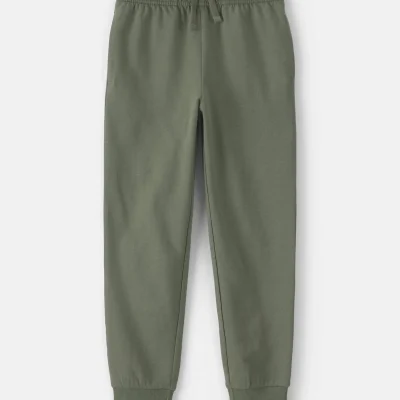 Boys French Terry Joggers - Green