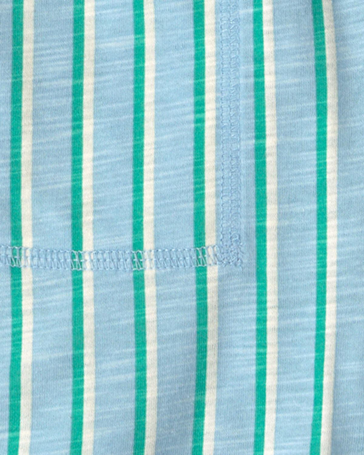 Boys Striped Shorts - Blue - Image 3
