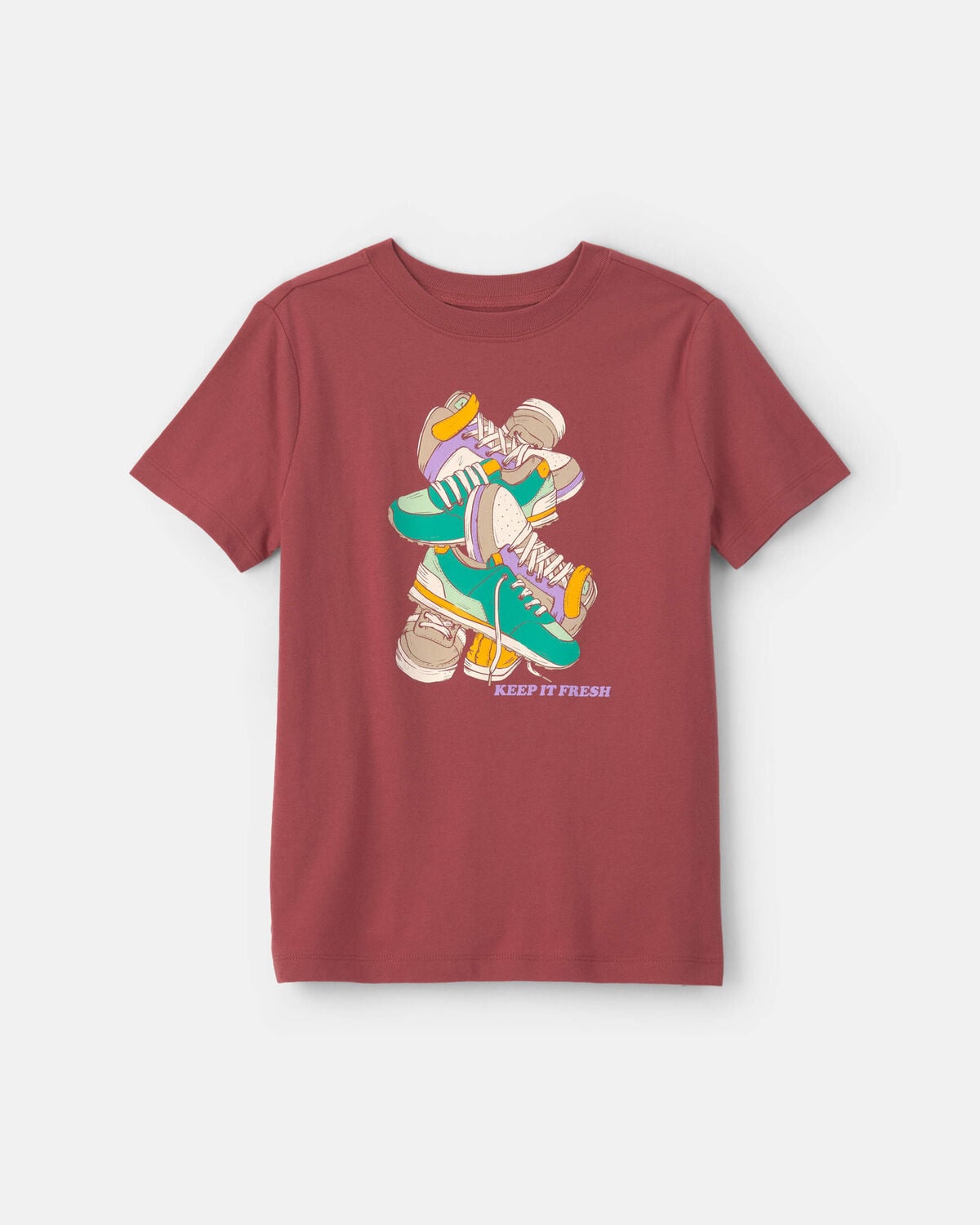 Boys Sneaker Graphic Tee - Red