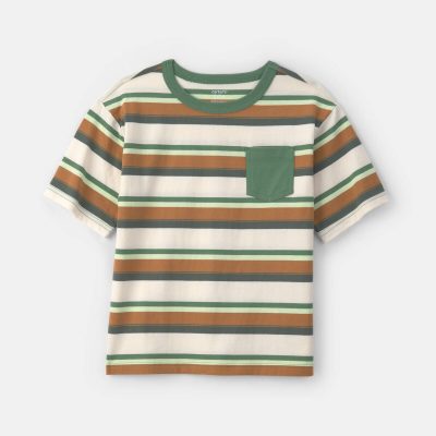 Boys Striped Short-Sleeve T-Shirt