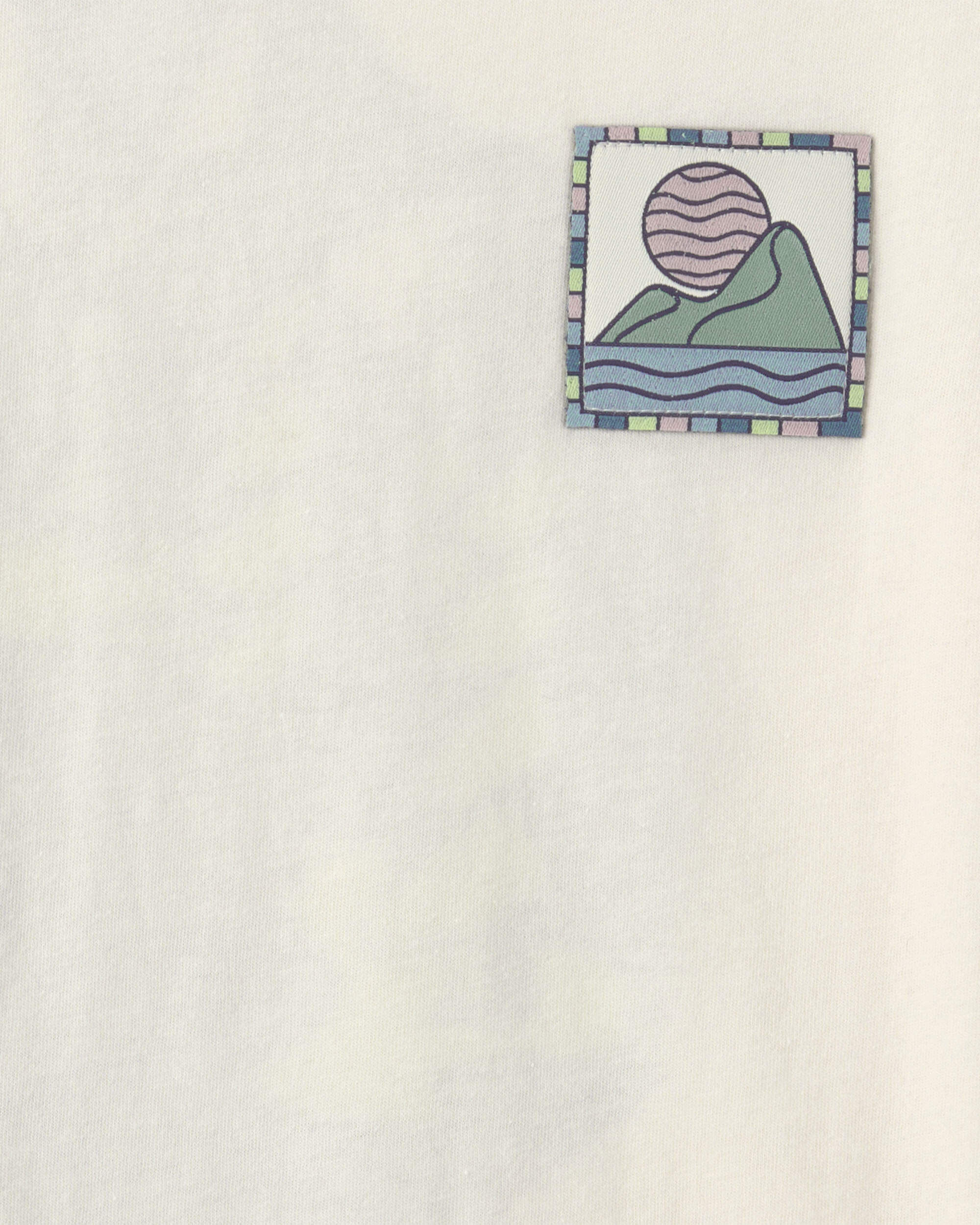 Boys Landscape Graphic Tee - Cream - Image 5