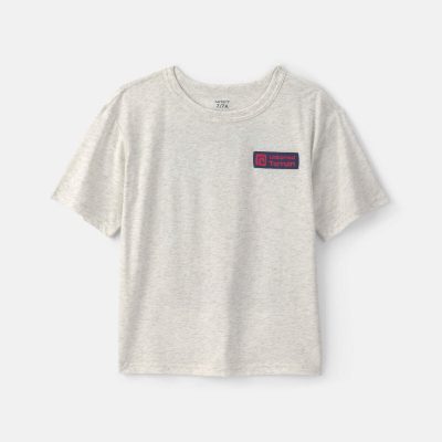 Boys 'Untamed Terrain' Graphic Tee - Grey