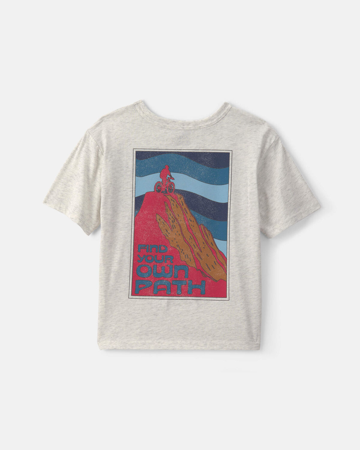 Boys 'Untamed Terrain' Graphic Tee - Grey - Image 2