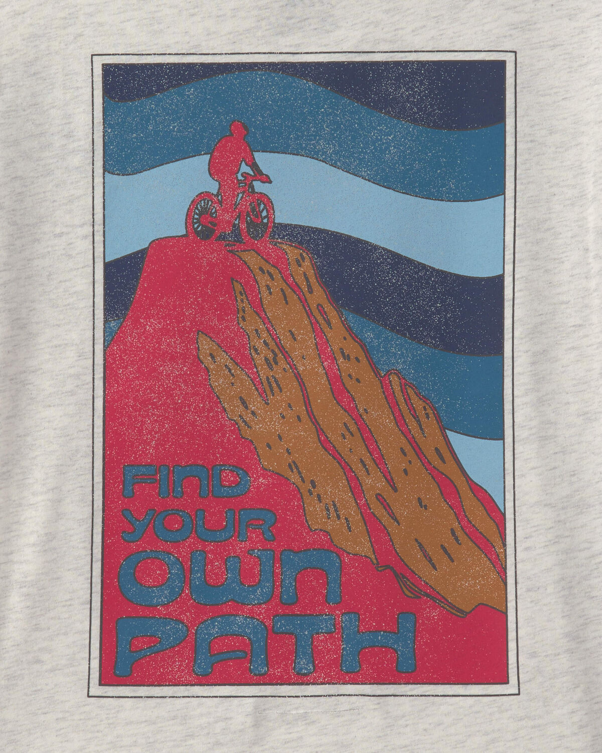 Boys 'Untamed Terrain' Graphic Tee - Grey - Image 4