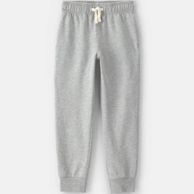 Boys French Terry Joggers - Grey