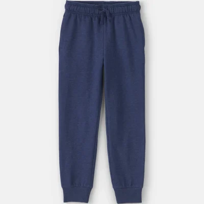 Boys French Terry Joggers - Navy Blue