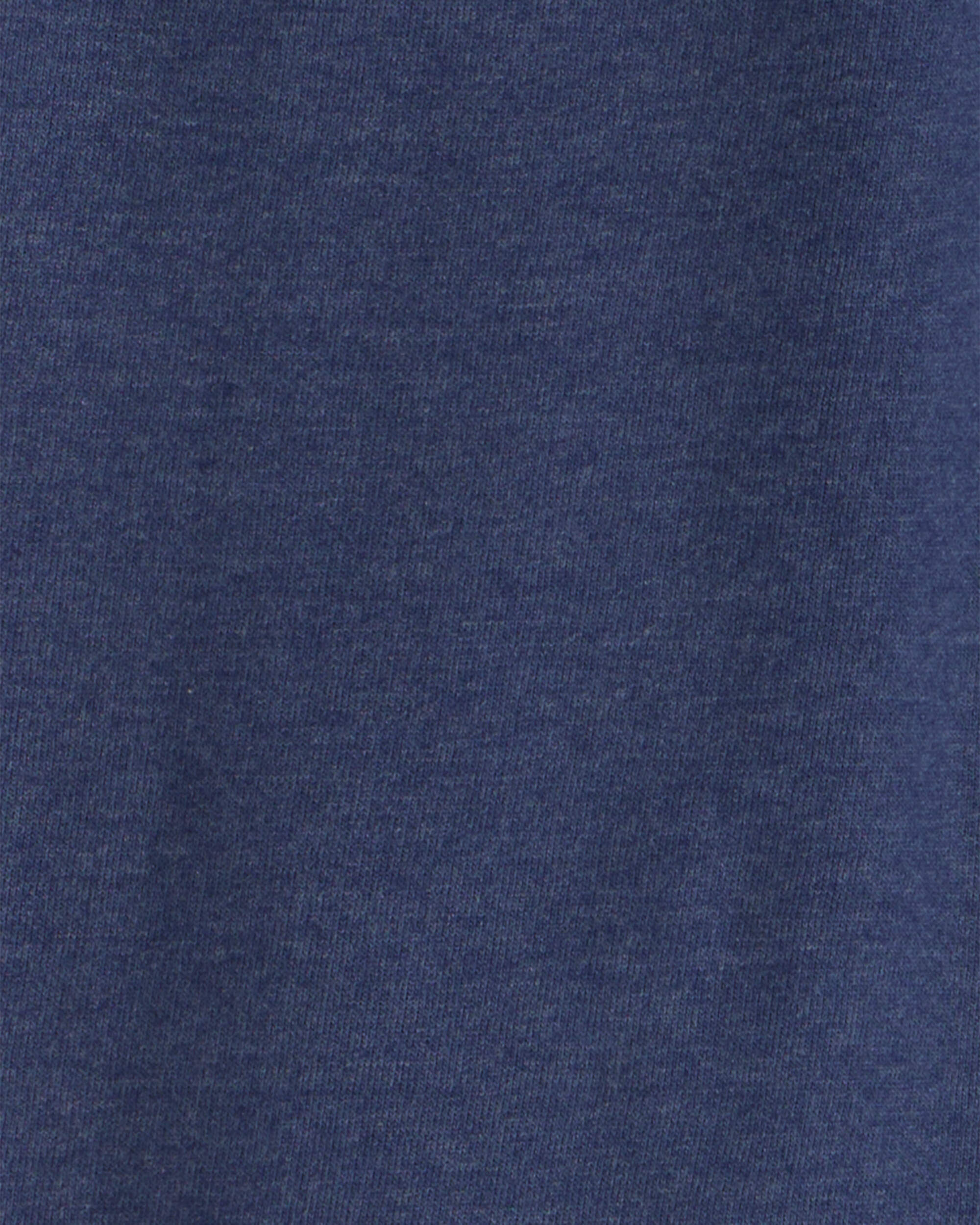 Boys French Terry Joggers - Navy Blue - Image 4