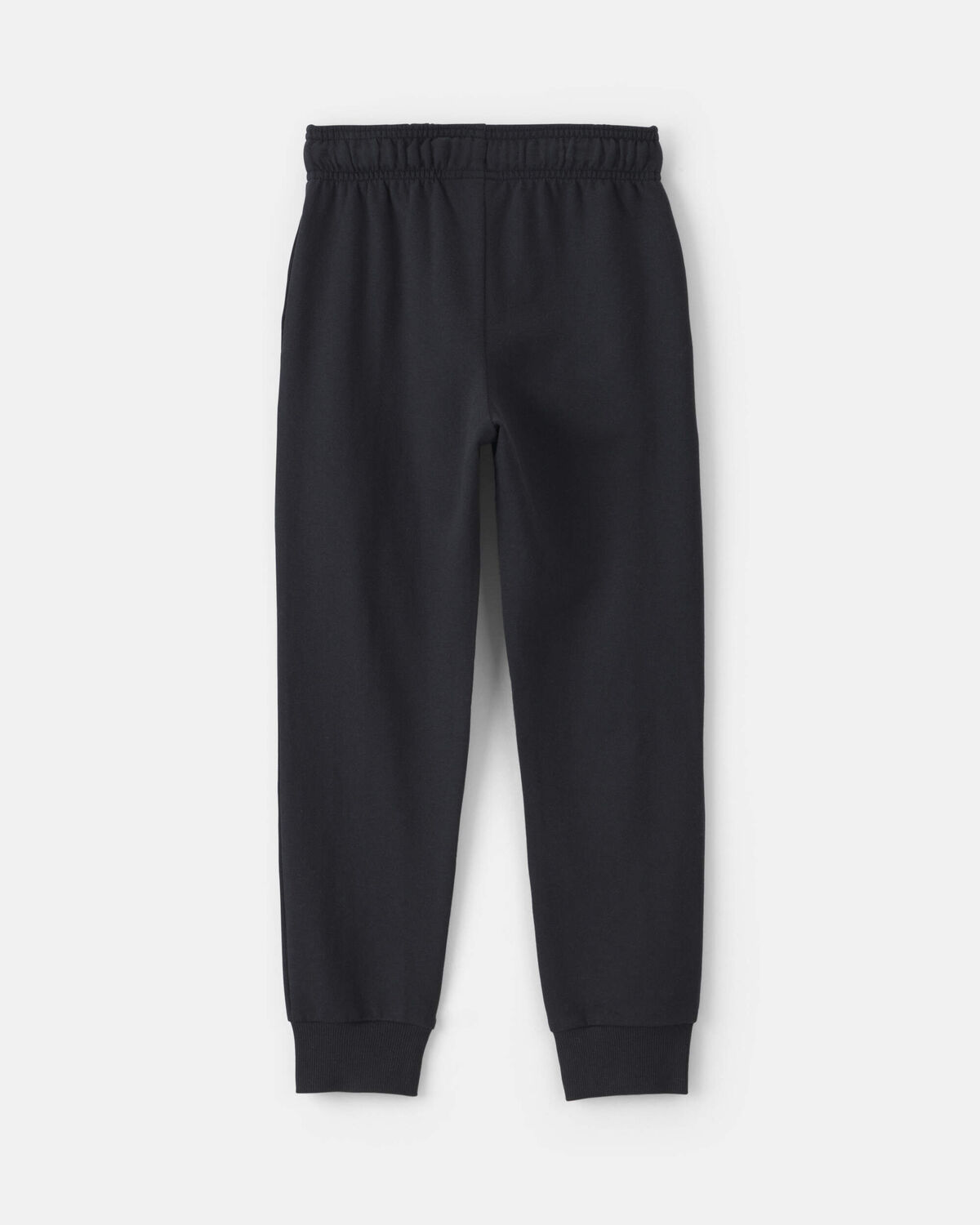 Boys French Terry Joggers - Black - Image 2