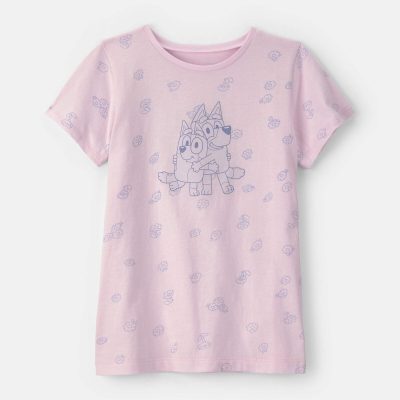 Girls Bluey™ Graphic Tee - Pink