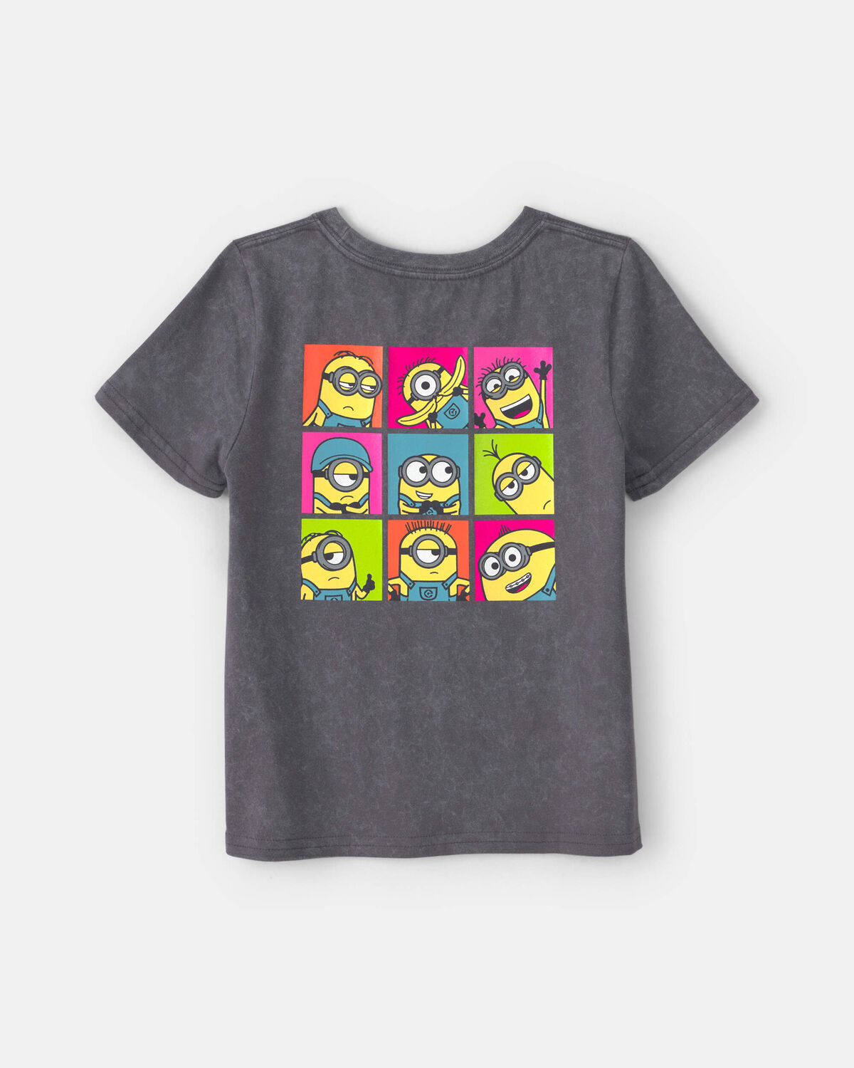 Girls Despicable Me Minions Graphic Tee - Grey - Image 2