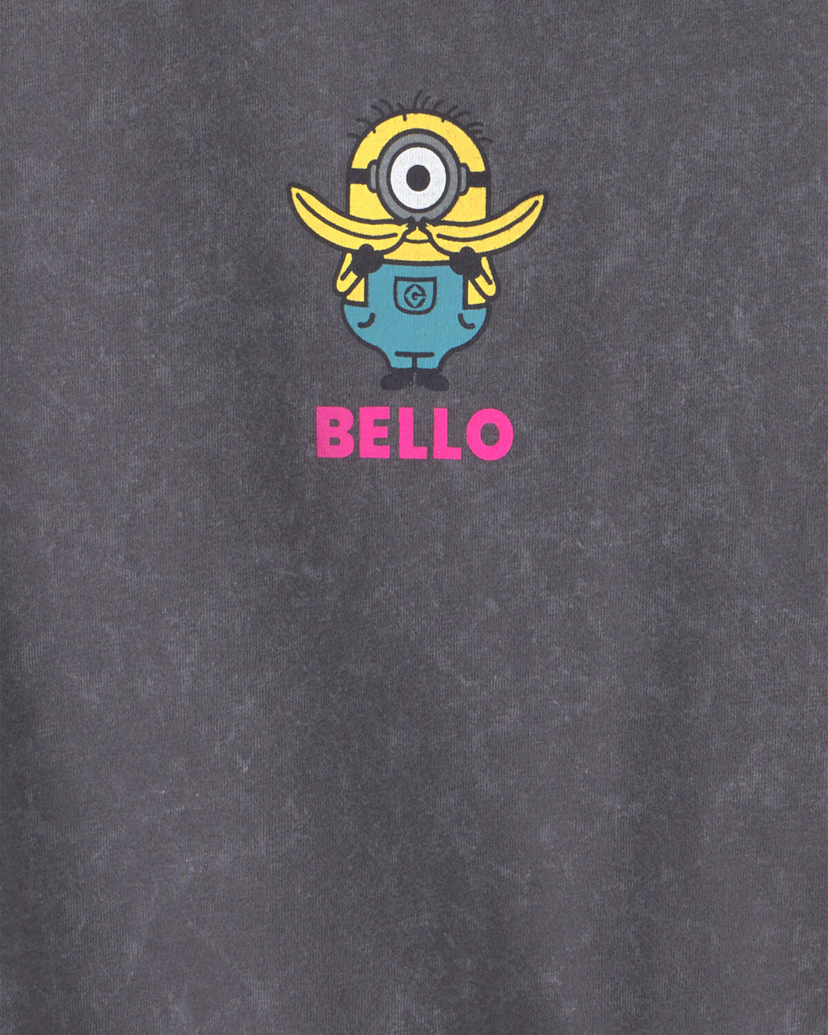 Girls Despicable Me Minions Graphic Tee - Grey - Image 3