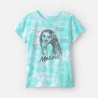 Girls Disney© Moana Graphic Tee - Turquoise