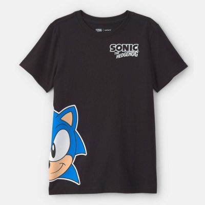 Boys Sonic the Hedgehog™ Graphic Tee - Black