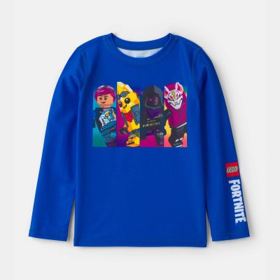 Boys Lego Fortnite Rashguard - Blue