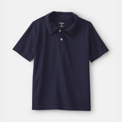 Boys Uniform Active Polo Shirt - Navy
