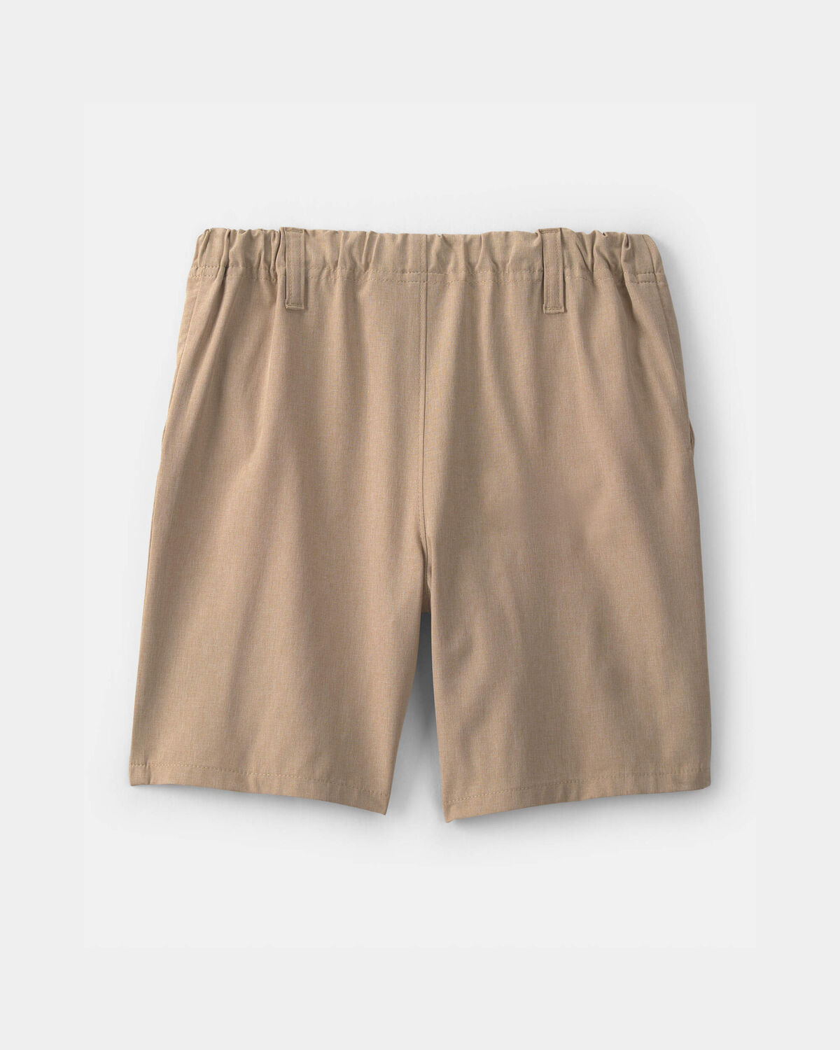 Boys Uniform Active Pull-On Shorts - Khaki - Image 2