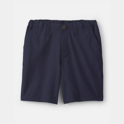 Boys Uniform Active Pull-On Shorts - Navy