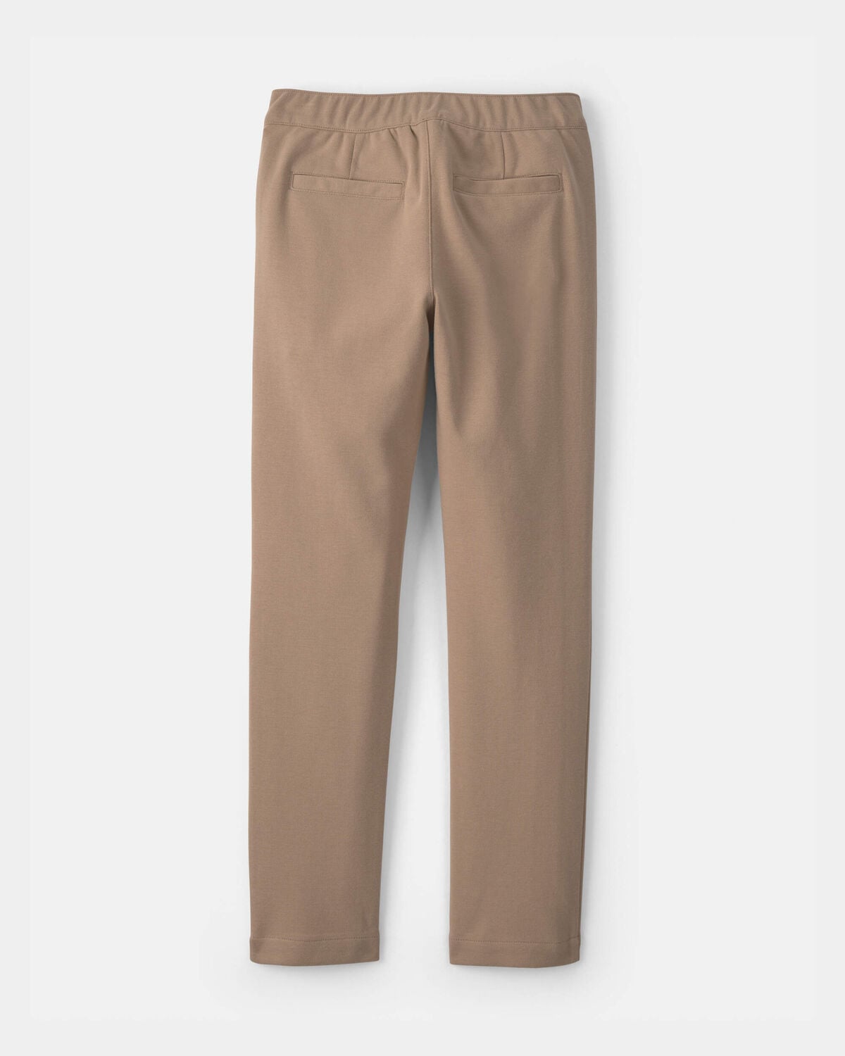 Girls Uniform Ponte Skinny Pants - Khaki - Image 2