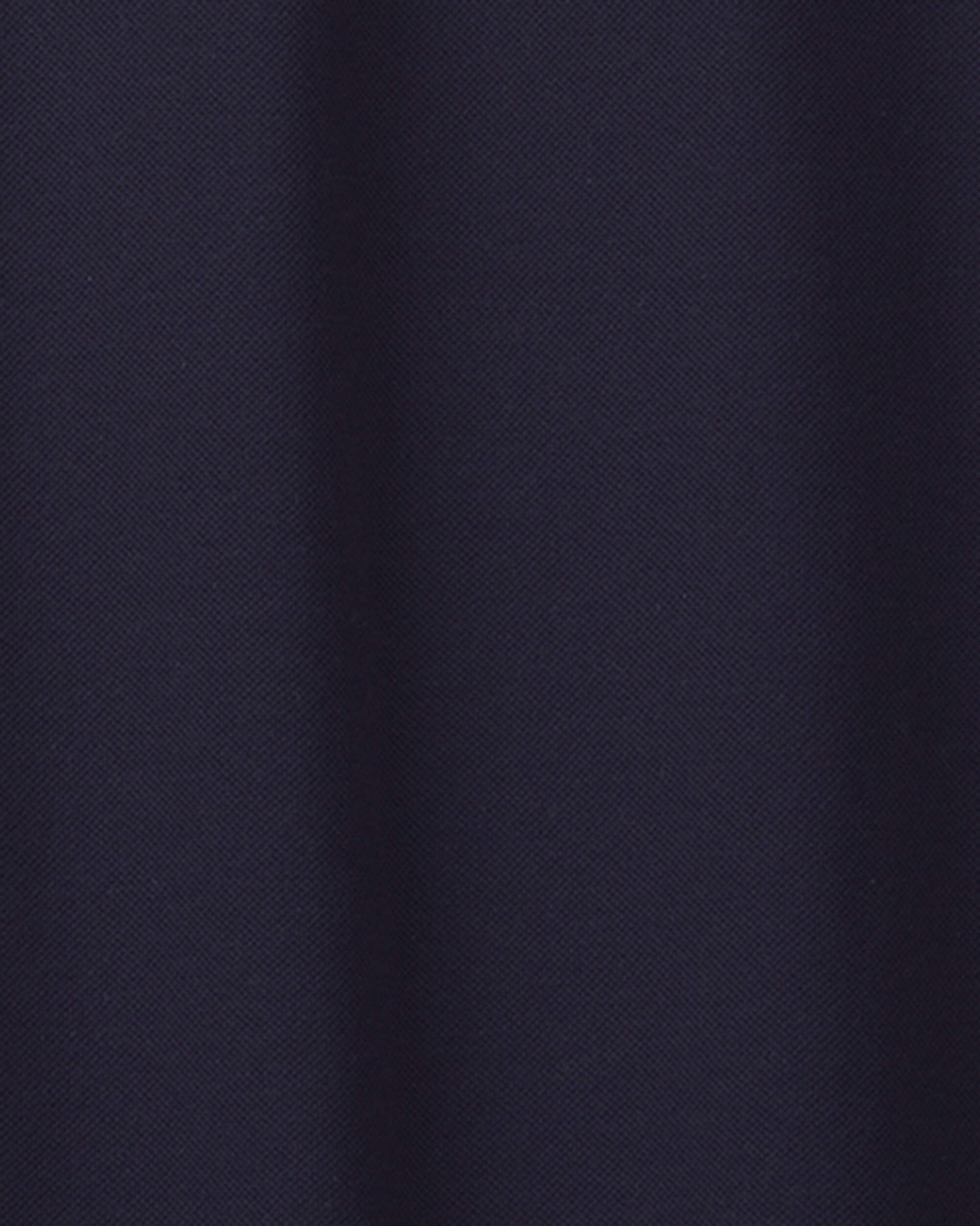Girls Uniform Piqué Short-Sleeve Dress - Navy - Image 4