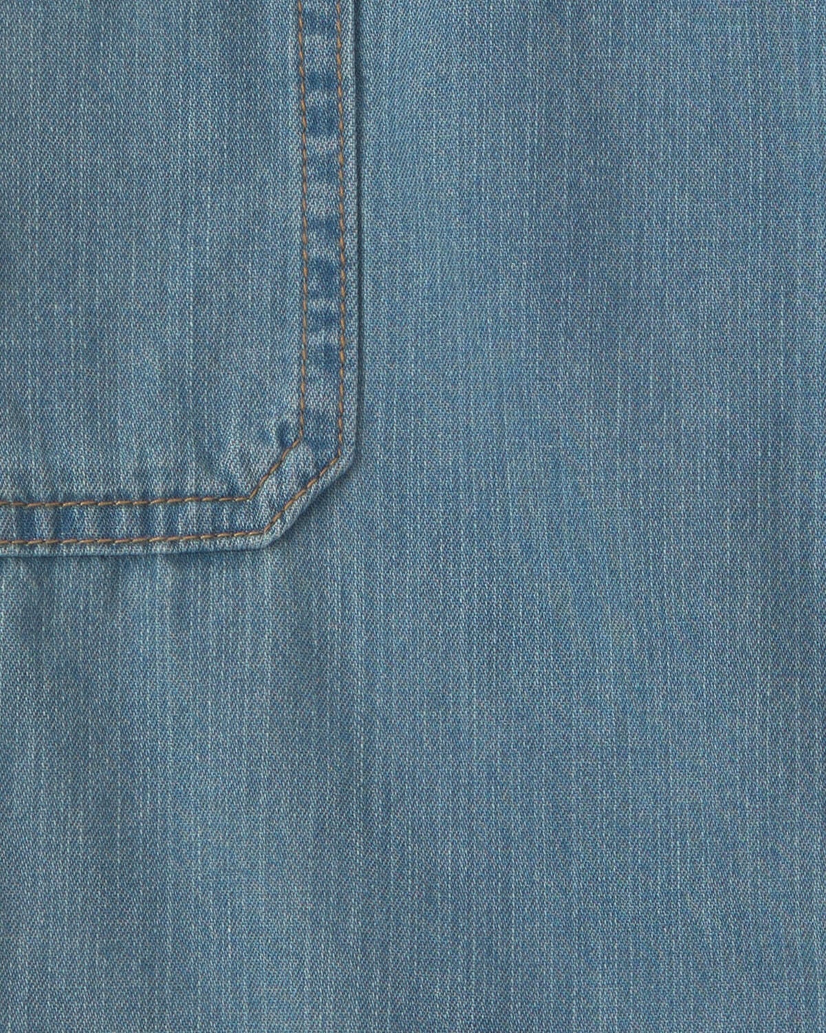 Girls Straight-Leg Cargo Jeans - Medium Wash - Image 4