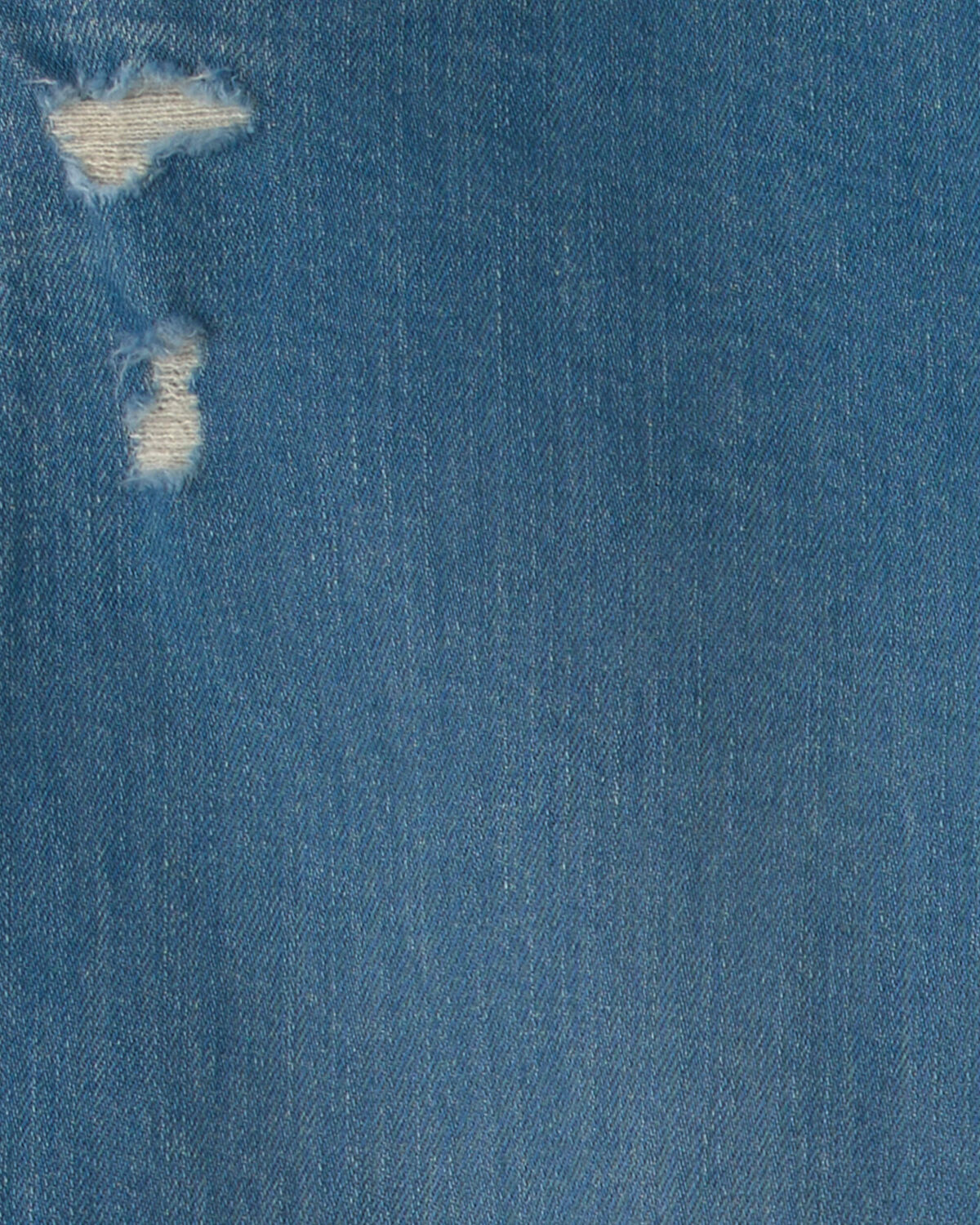 Girls Cropped Wide-Leg Jeans - Medium Wash - Image 3