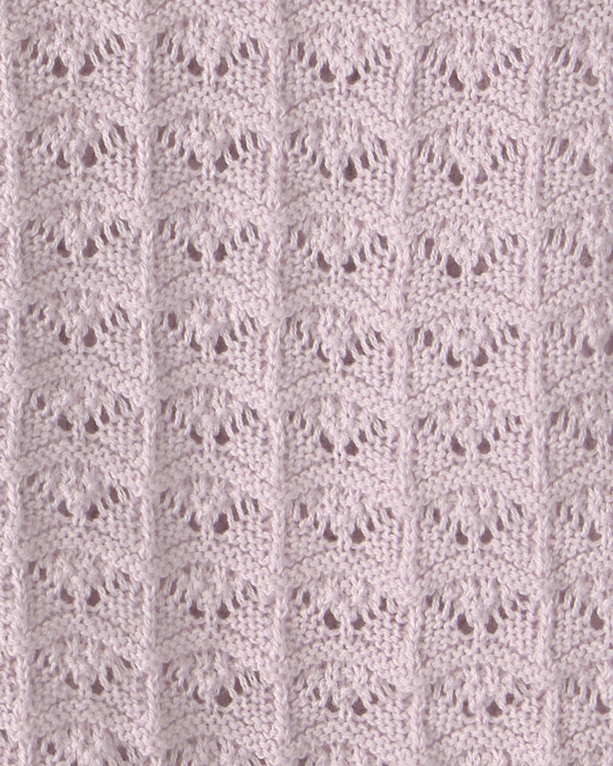 Girls Button-Down Knit Cardigan Sweater - Purple - Image 2