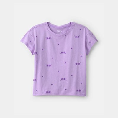 Girls Sunglasses Top - Purple