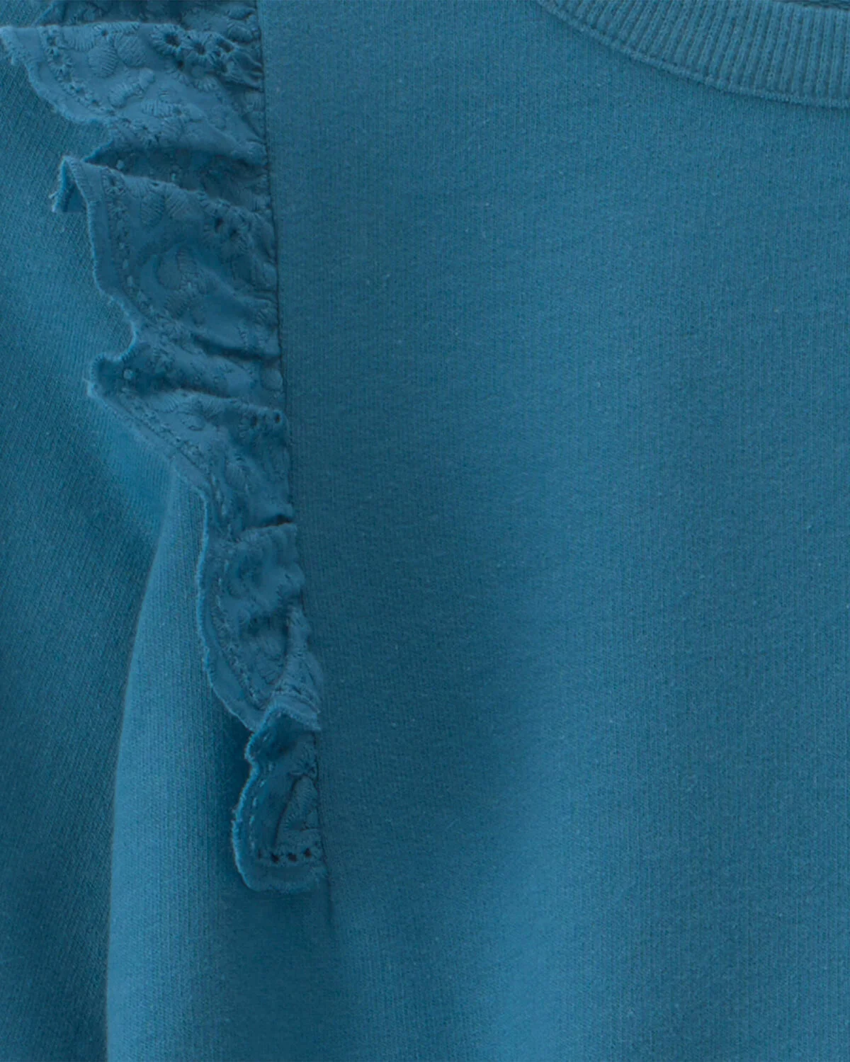 Girls 2-Piece Bee Long-Sleeve Top & Skort Set - Blue - Image 3