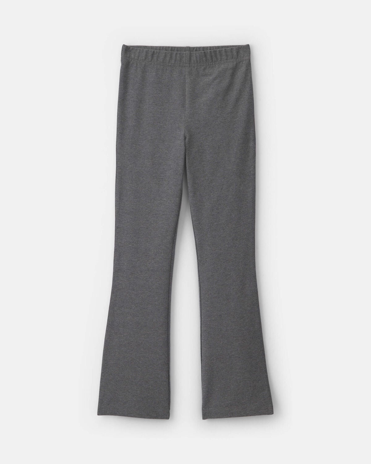 Girls Pull-On Stretch Flare Leggings - Grey