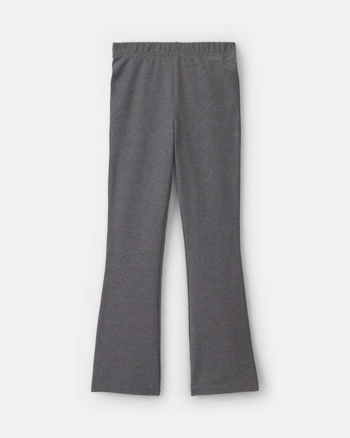 Girls Pull-On Stretch Flare Leggings - Grey - Image 2