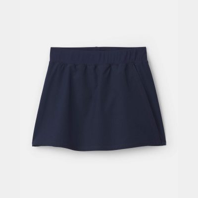 Girls Uniform Active Skort - Navy