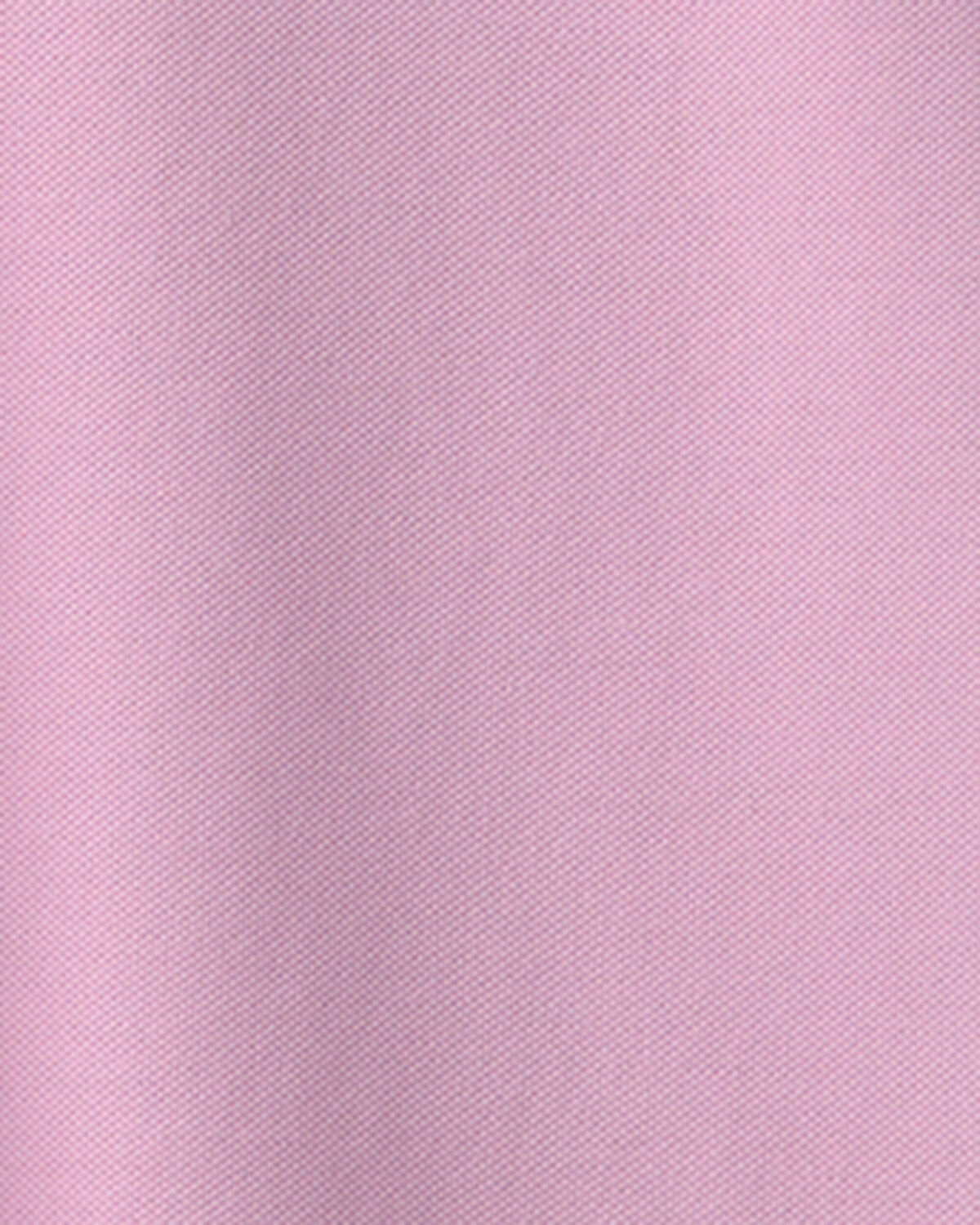 Girls Uniform Piqué Short-Sleeve Dress - Pink - Image 4