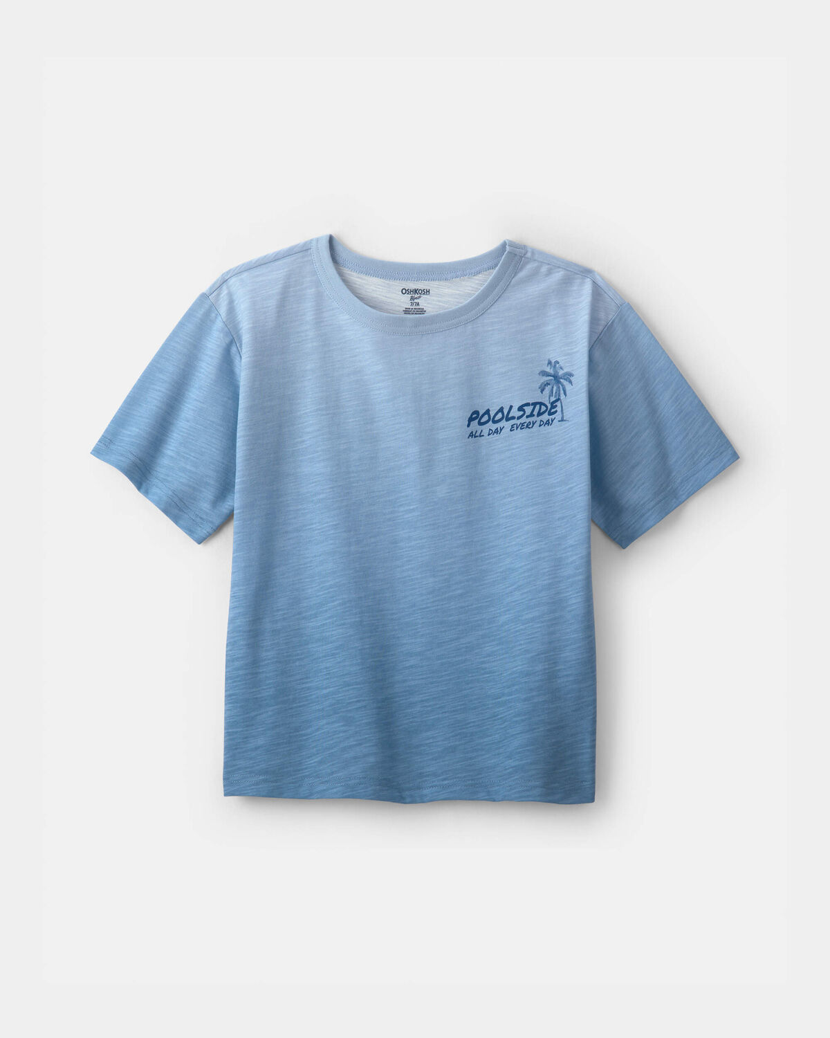 Boys 'Poolside' Ombre Graphic Tee - Blue