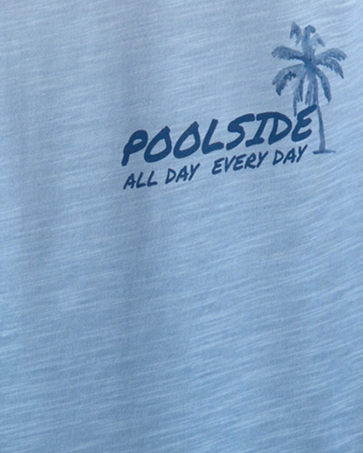 Boys 'Poolside' Ombre Graphic Tee - Blue - Image 3