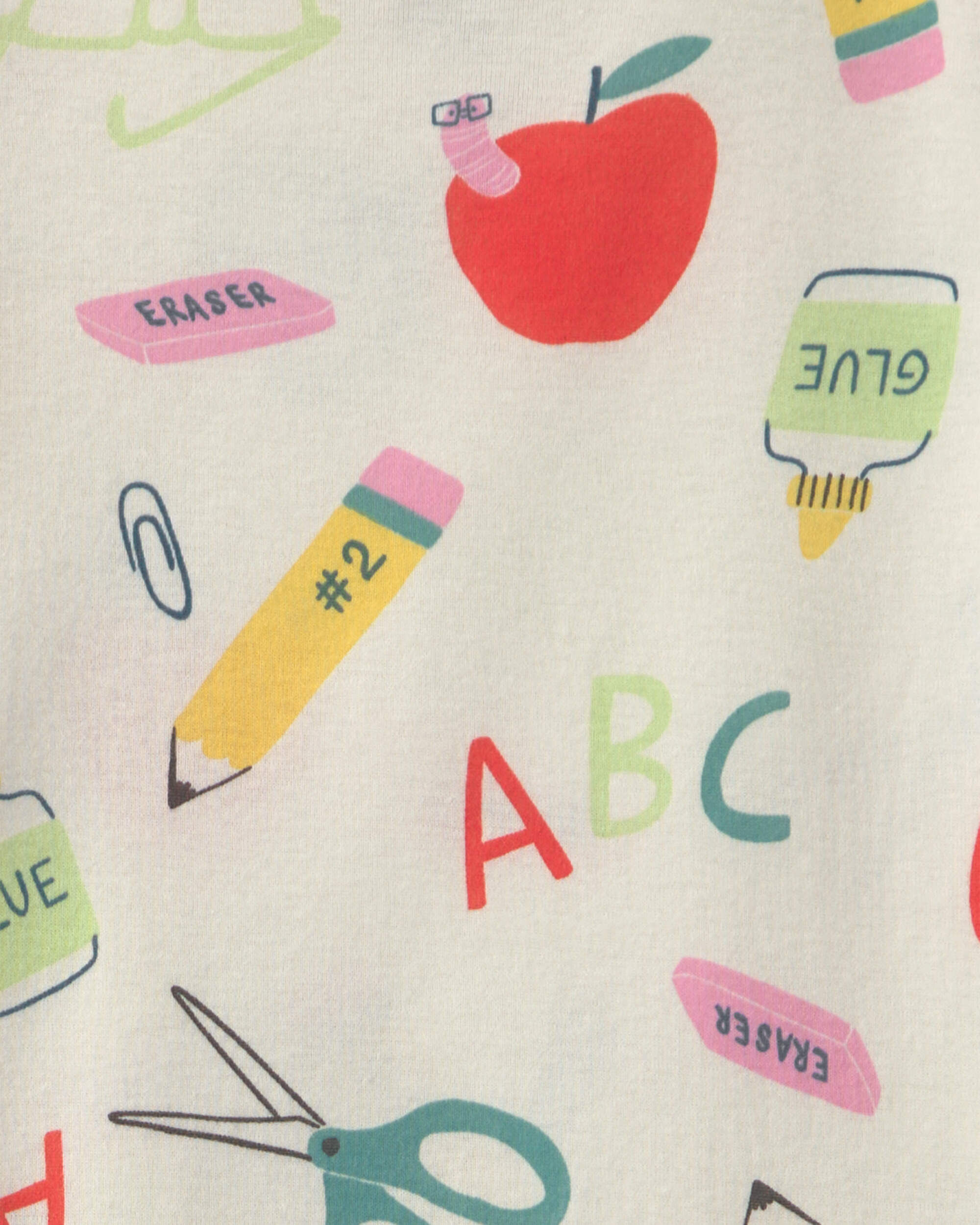 Kids 2-Piece School Pajama Set - Image 3