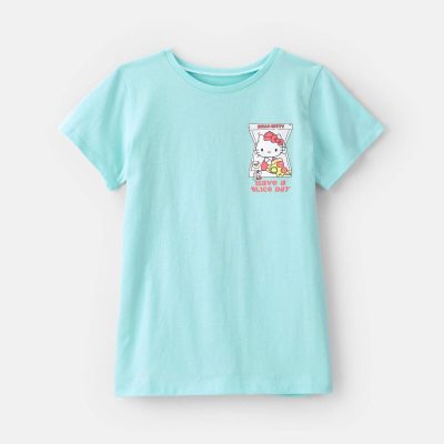 Girls Hello Kitty® Graphic Tee - Turquoise
