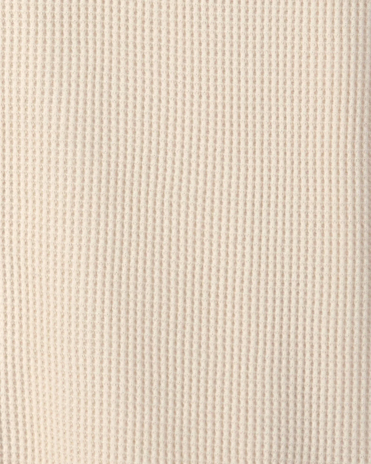 Boys Thermal Long-Sleeve Button-Down Shirt - Cream - Image 2