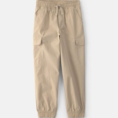 Boys Cargo Joggers - Khaki