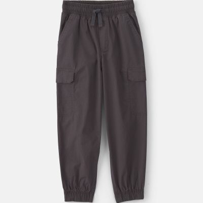 Boys Cargo Joggers - Grey