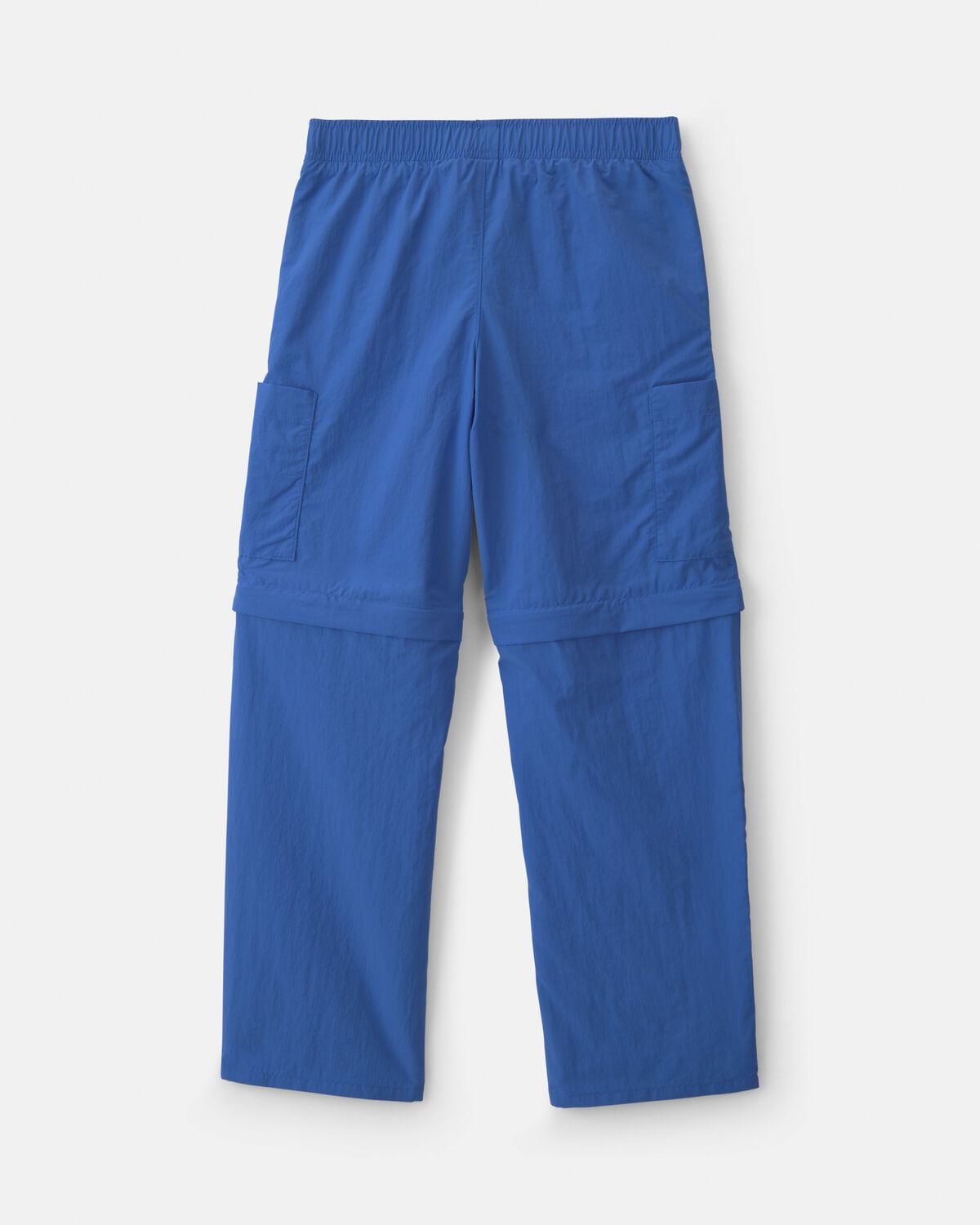 Boys 2-in-1 Cargo Utility Zip-Off Pants - Blue - Image 3