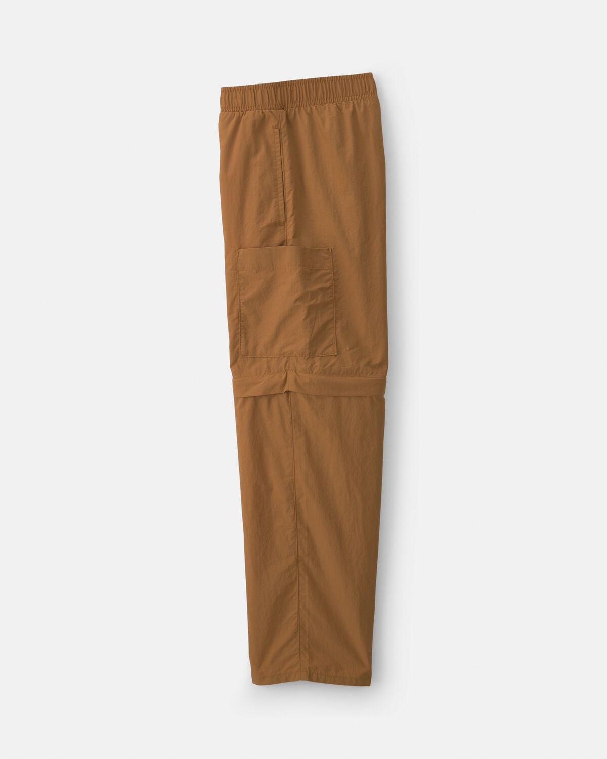 Boys 2-in-1 Cargo Utility Zip-Off Pants - Brown - Image 6