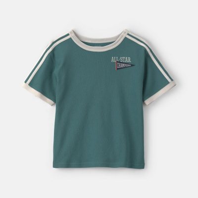 Boys 'All-Star' Graphic Tee - Green