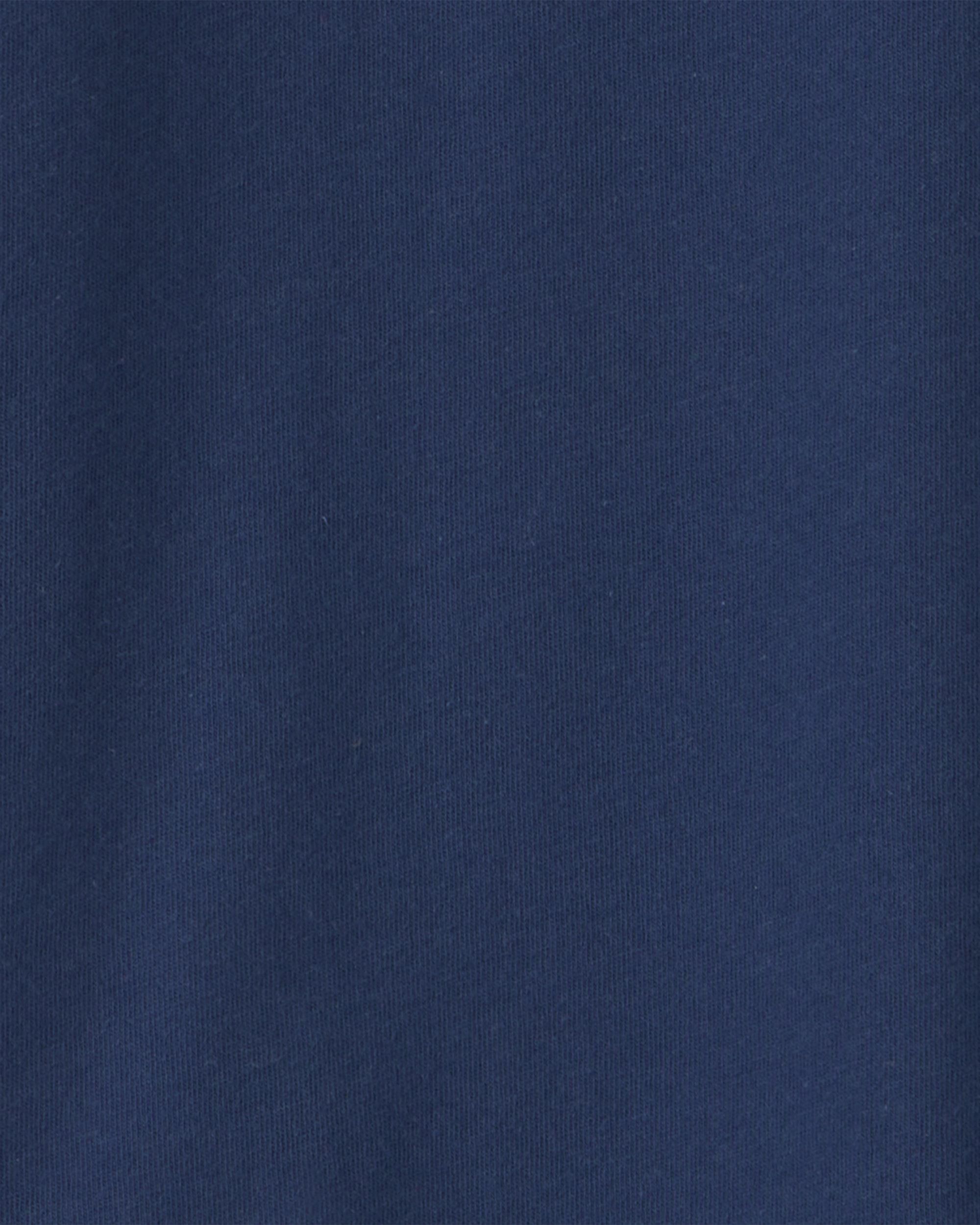 Boys Long-Sleeve Henley T-Shirt - Teal - Image 4