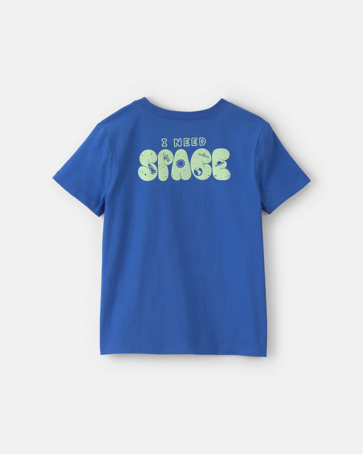 Boys Space Graphic Tee - Blue - Image 2